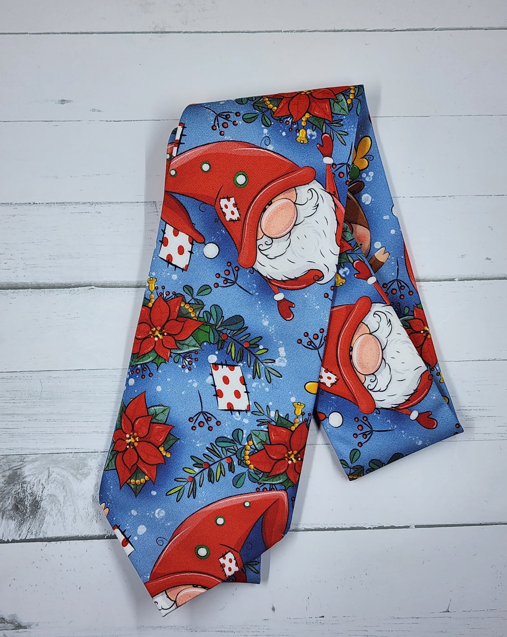 Gnome Christmas Neck tie