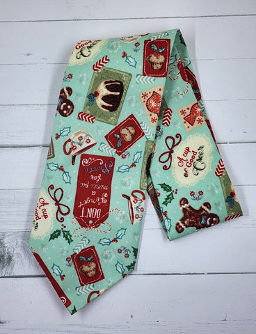 Pudding Christmas Neck tie
