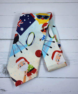 A very Aussie Christmas Neck tie