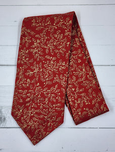 Classic Red Christmas Neck tie