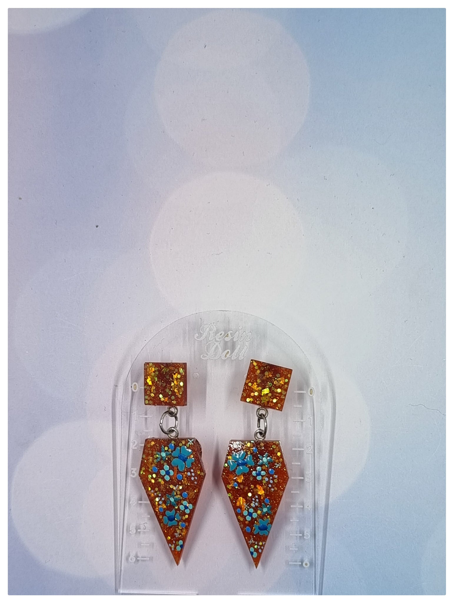 Angie pointed drop earring