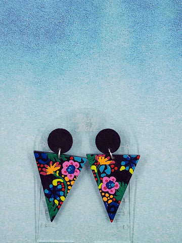 Astrid pointed drop earrings