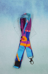 Abstract lanyard