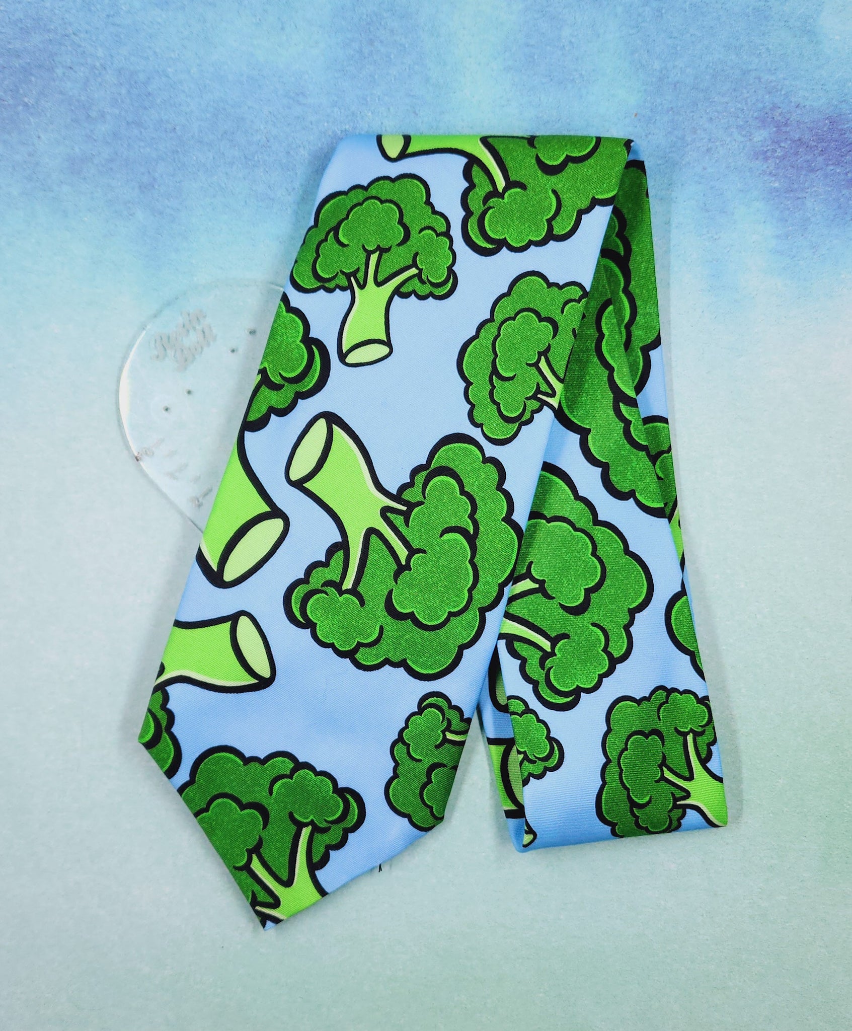 Broccoli neck tie