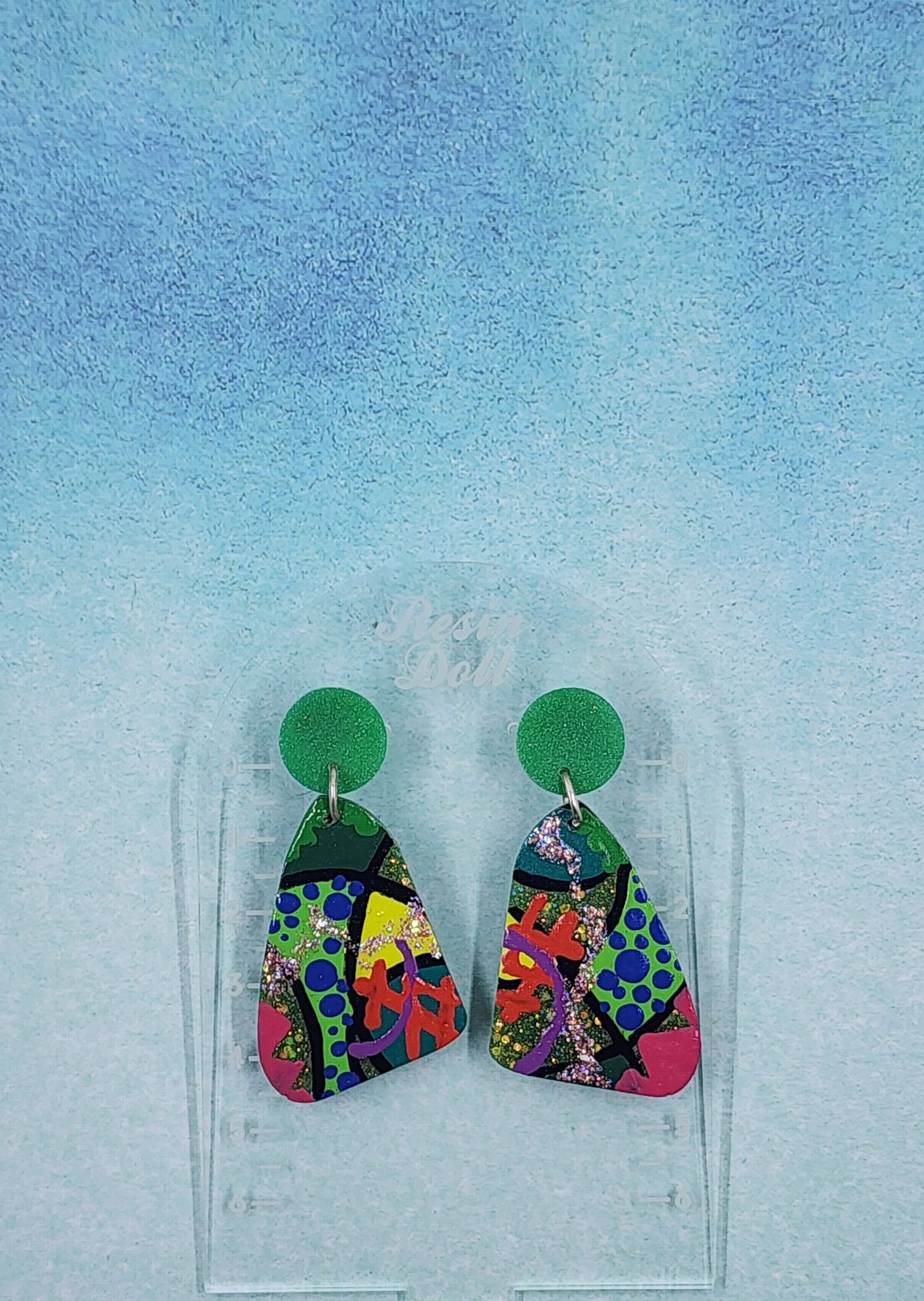 Madaline soft angle drop earring