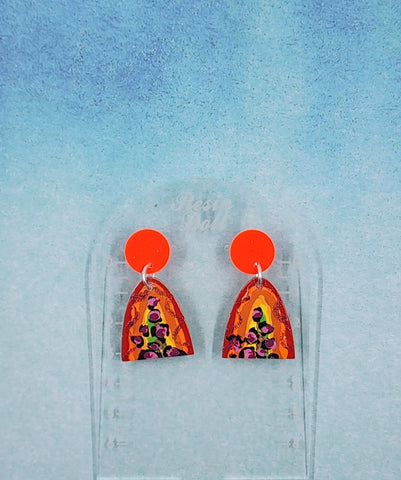 Florence rainbow drop earring