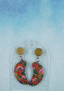 Juliana bean drop earrings