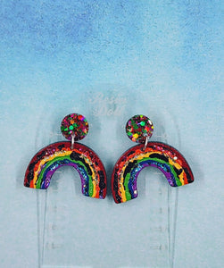 Arora rainbow drop earring