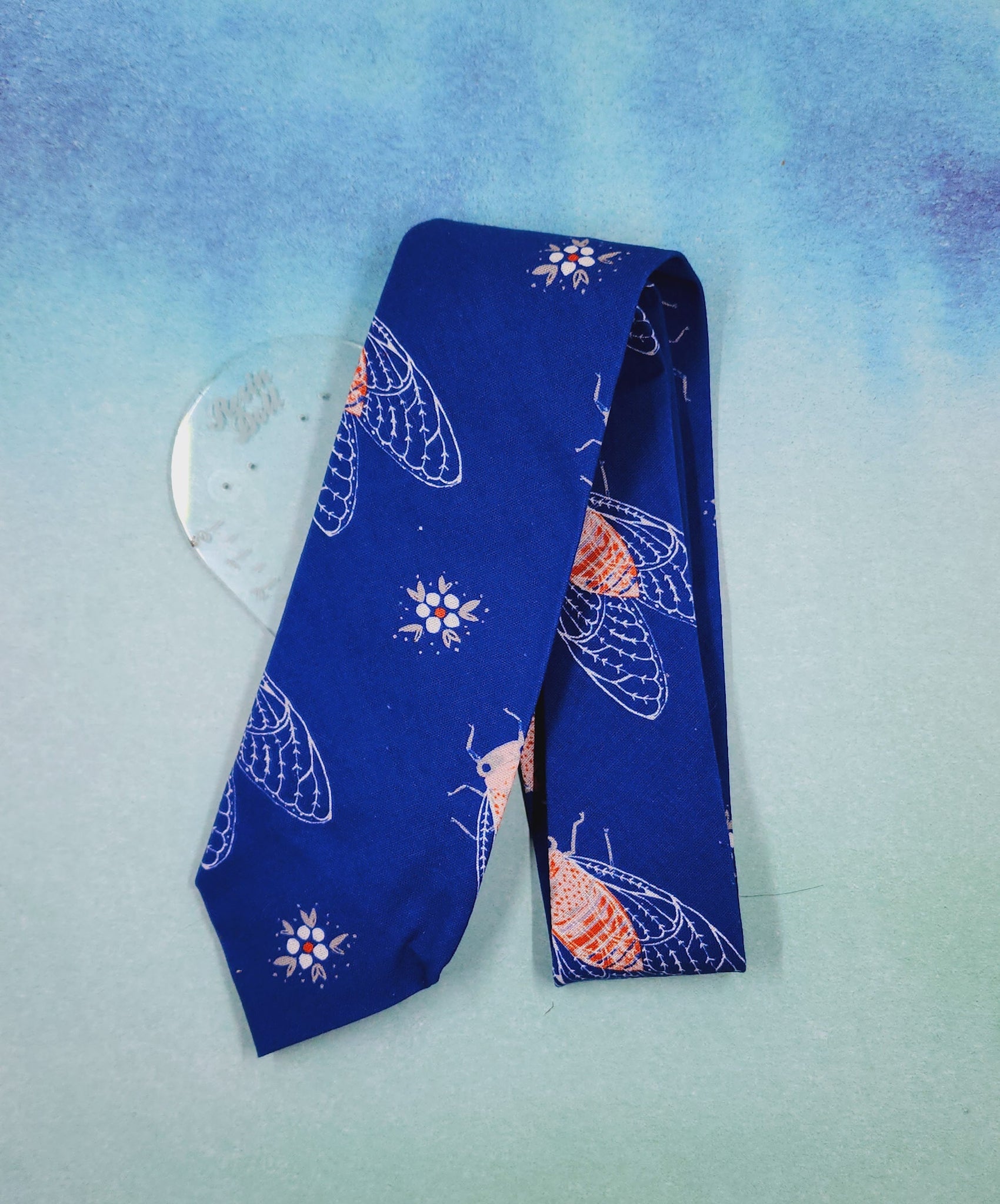 Cicada neck tie