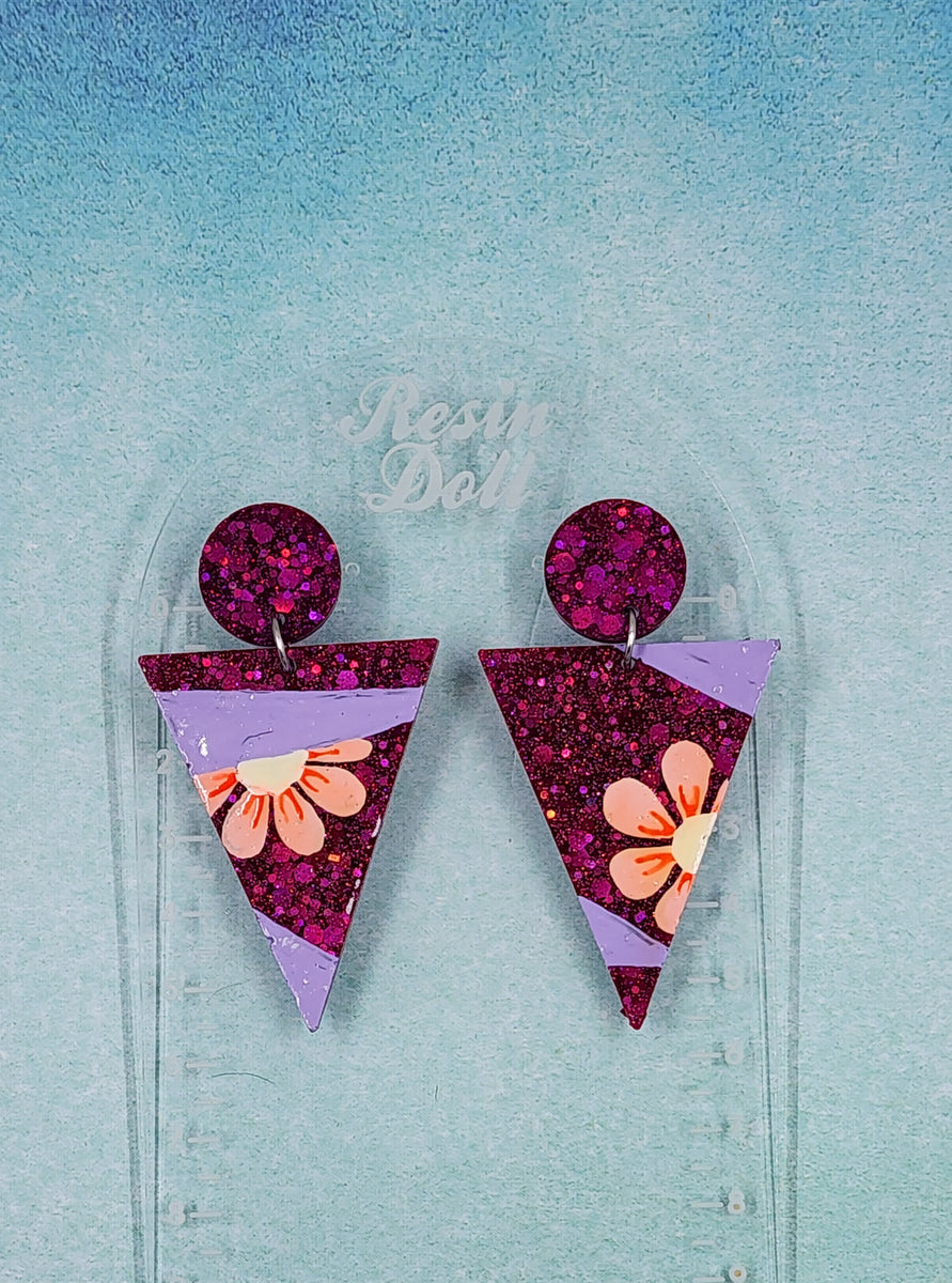 drop earrings – Resin Doll