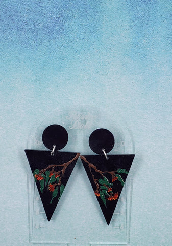 Eloise point drop earrings