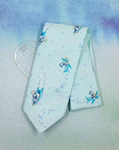 Rocket man neck tie