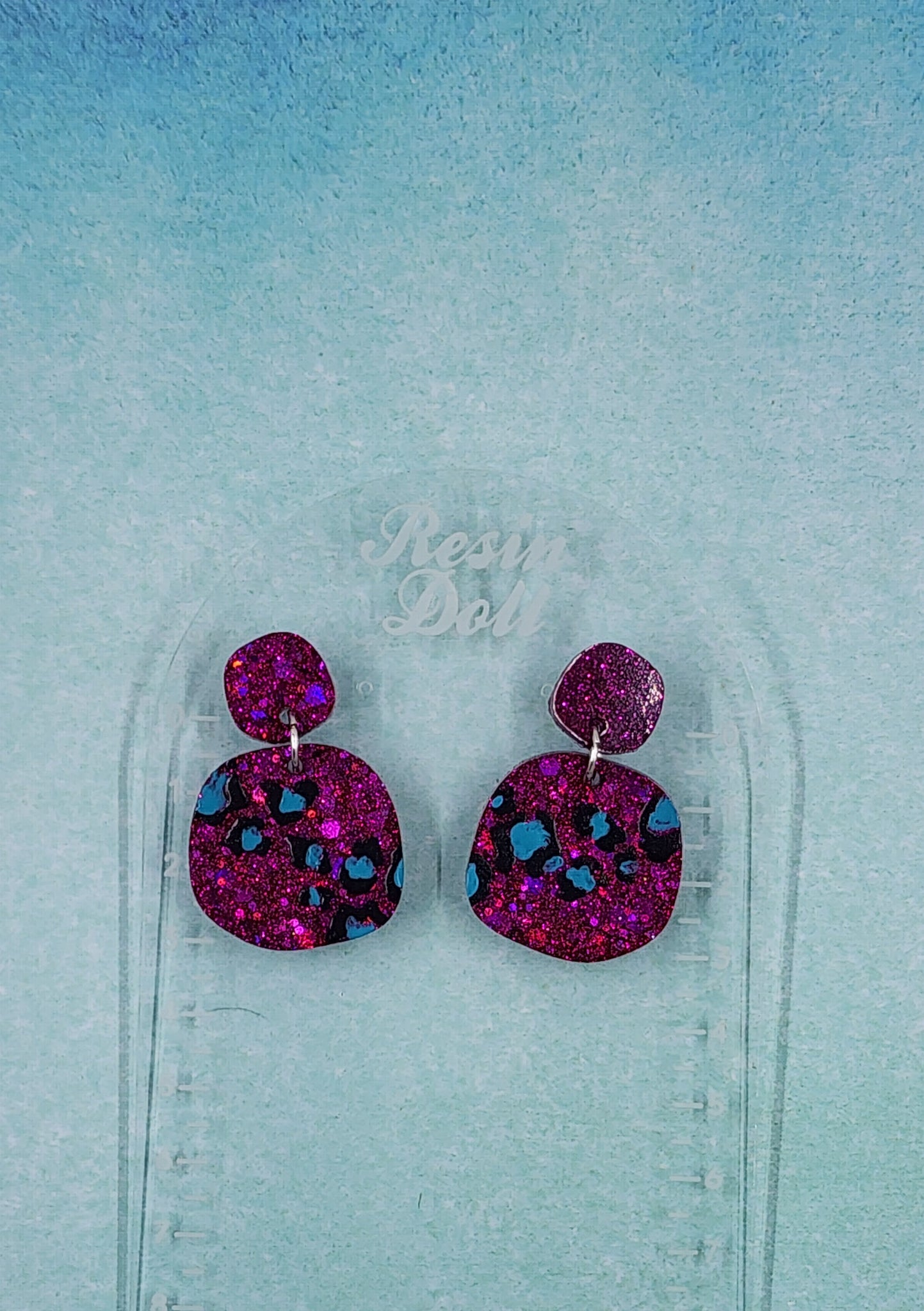 Journee round drop earrings