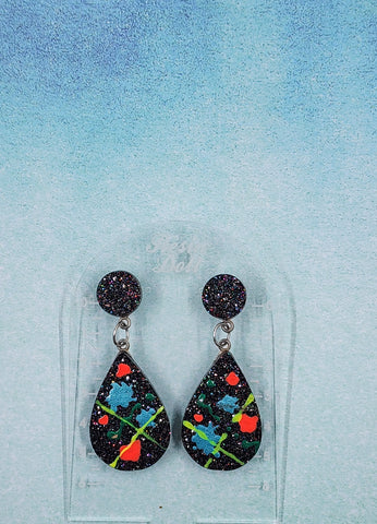 Skylar tear drop earrings