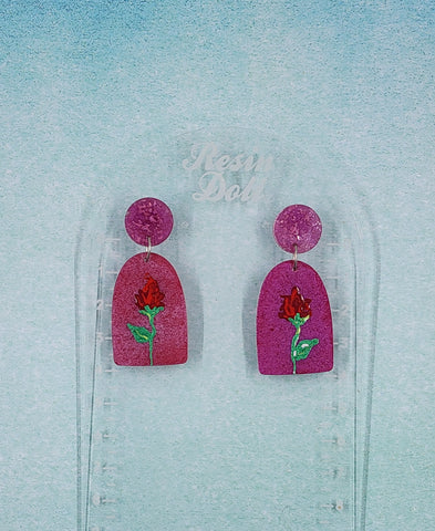 Victoria arch drop earrings