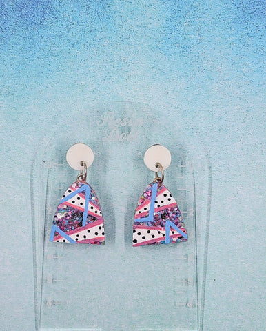 Edie rainbow drop earring